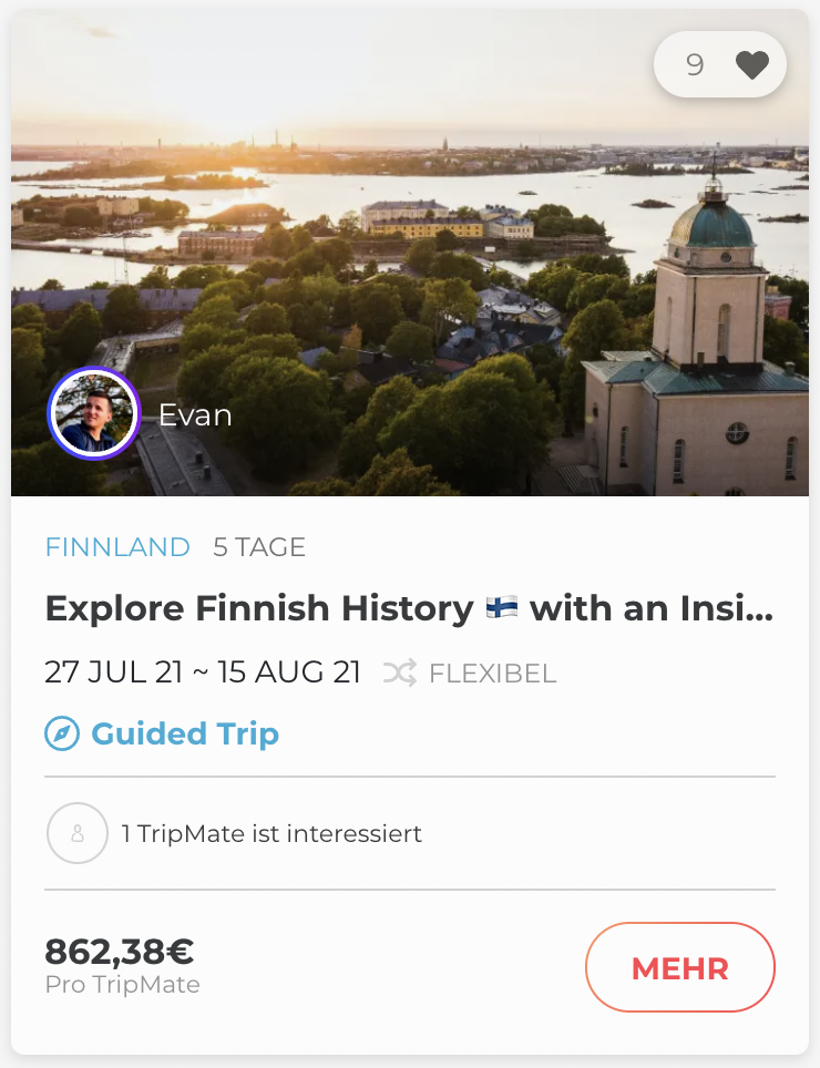 Join TripLeader Evan on a Finnish adventure.