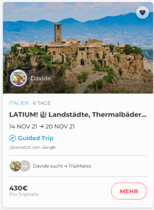 Join Davide on a trip to Latium.