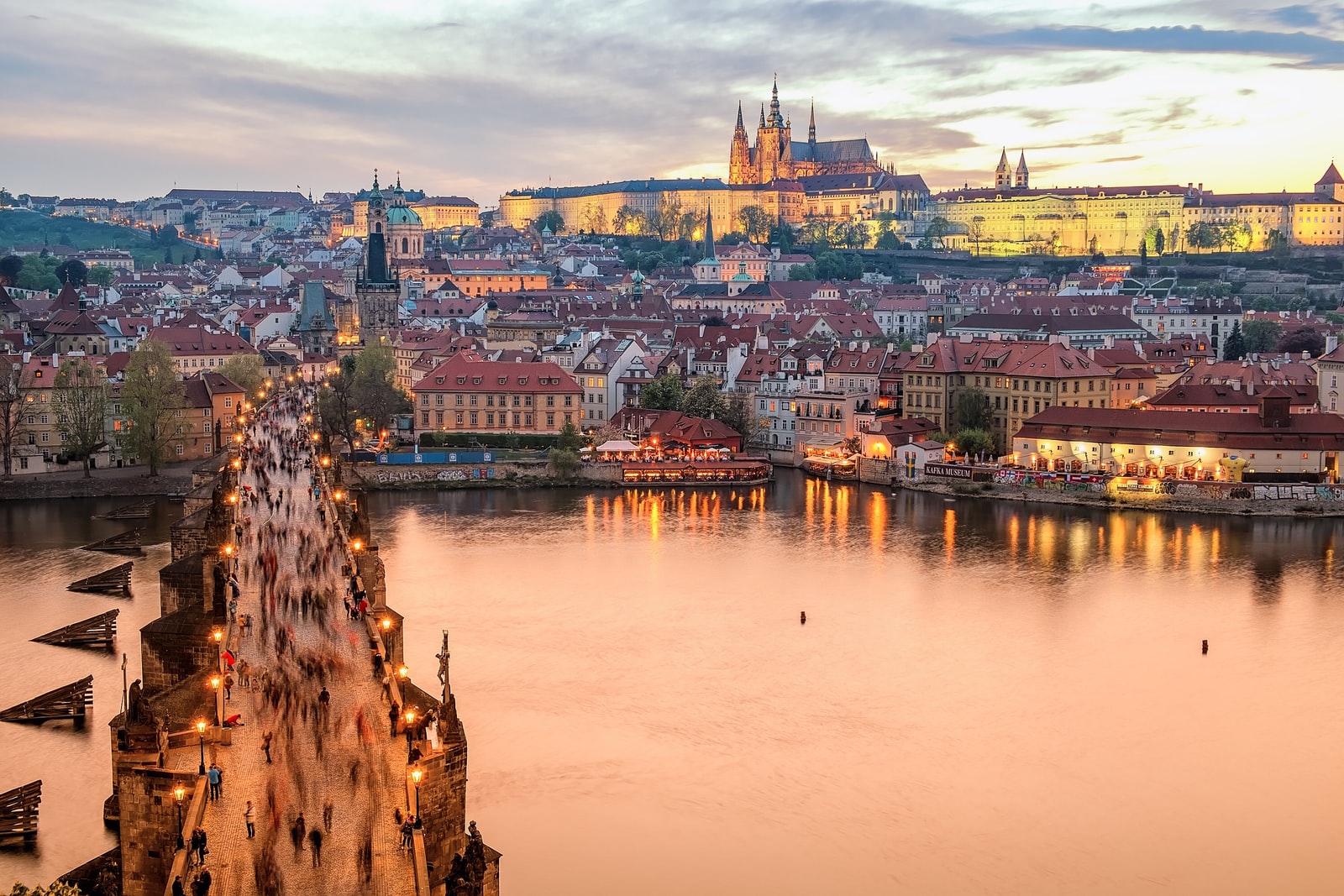 Golden Hour in Prague 