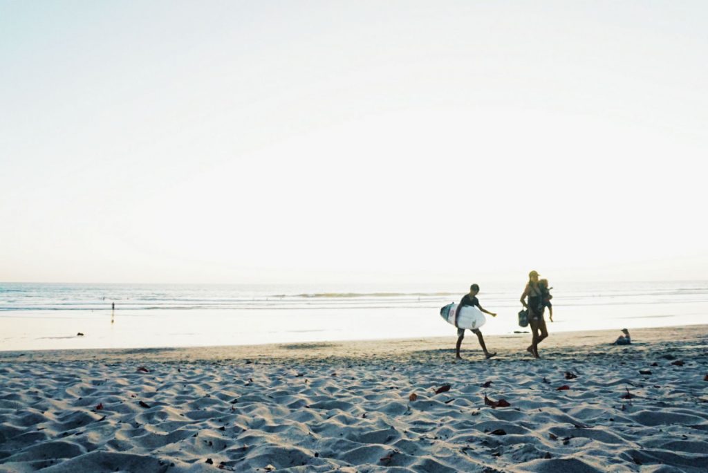 The beaches of Costa Rica are perfect for surfing and sipping coffee