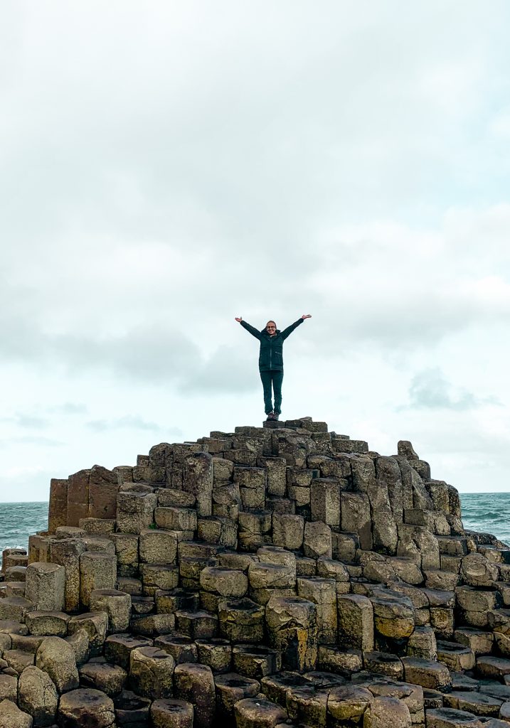 The basalt columns on the coast of Northern Ireland are a work of art