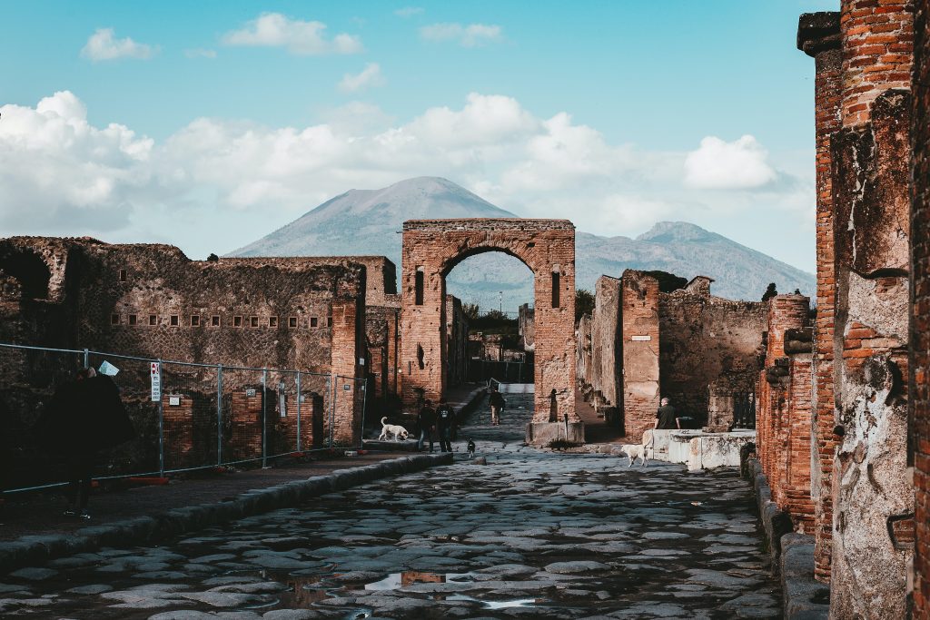 Pompeii is one of the best places to visit in Italy and oldest places with an old roman forum.