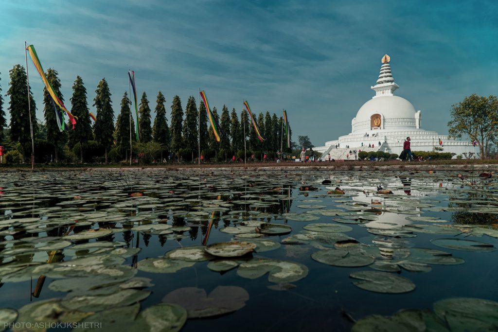 Lumbini in Nepal.