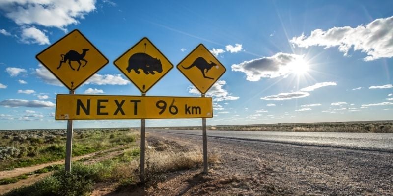 Australian Road Sign