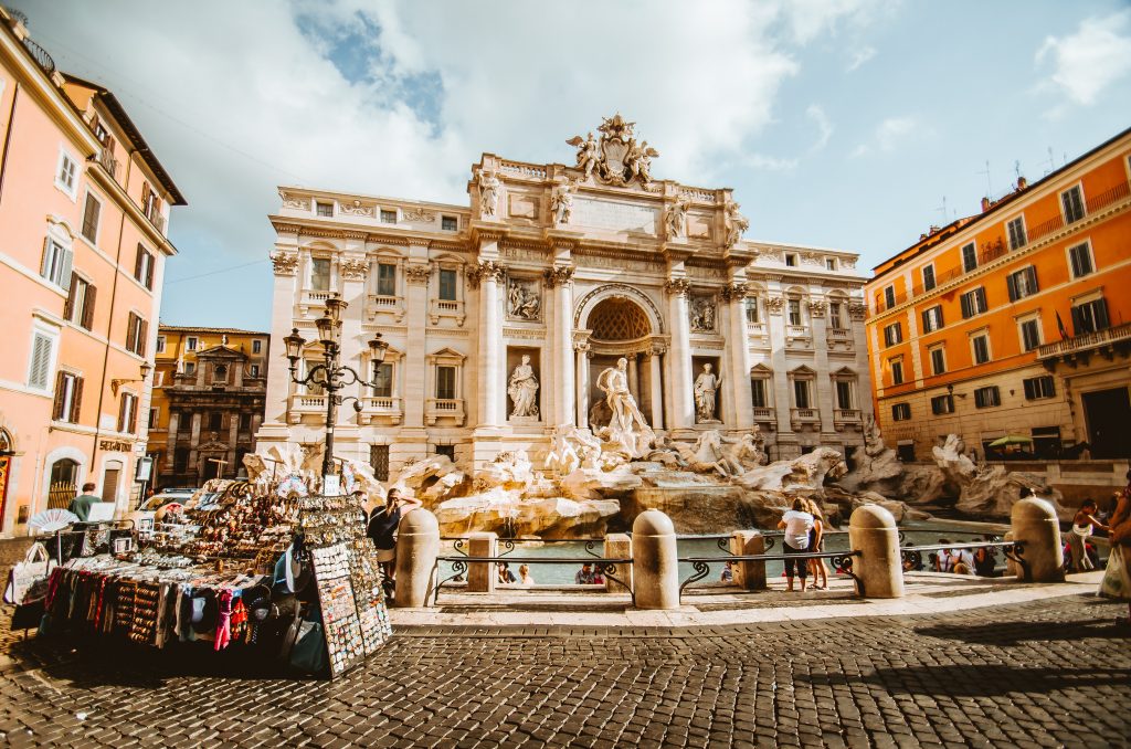 The Trevi fountain is one of the best places to visit in Italy.