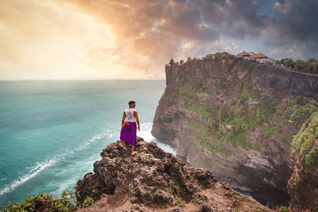 Uluwatu in Bali, Indonesia.