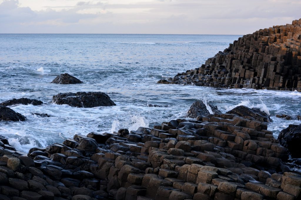 Waters and rocks on one of the most beautiful beaches