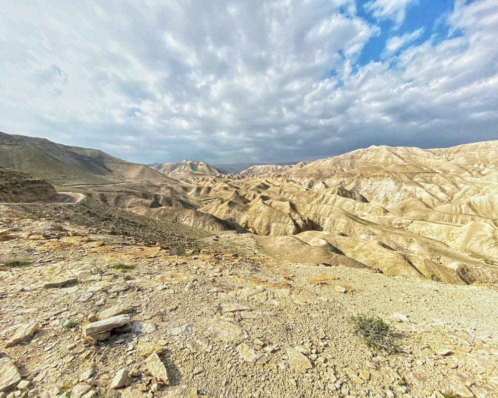 Desert in Gaza region