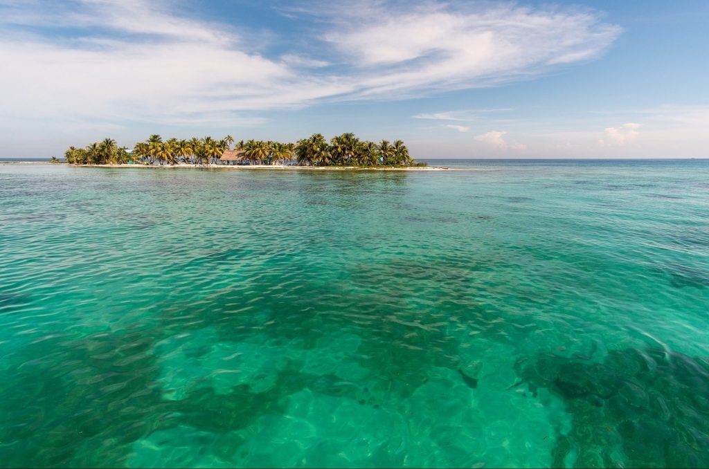 The big blue hole in Belize