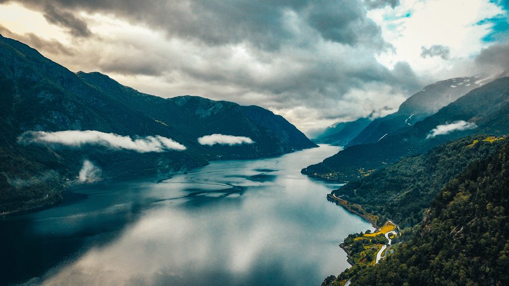 Norwegian fjords.