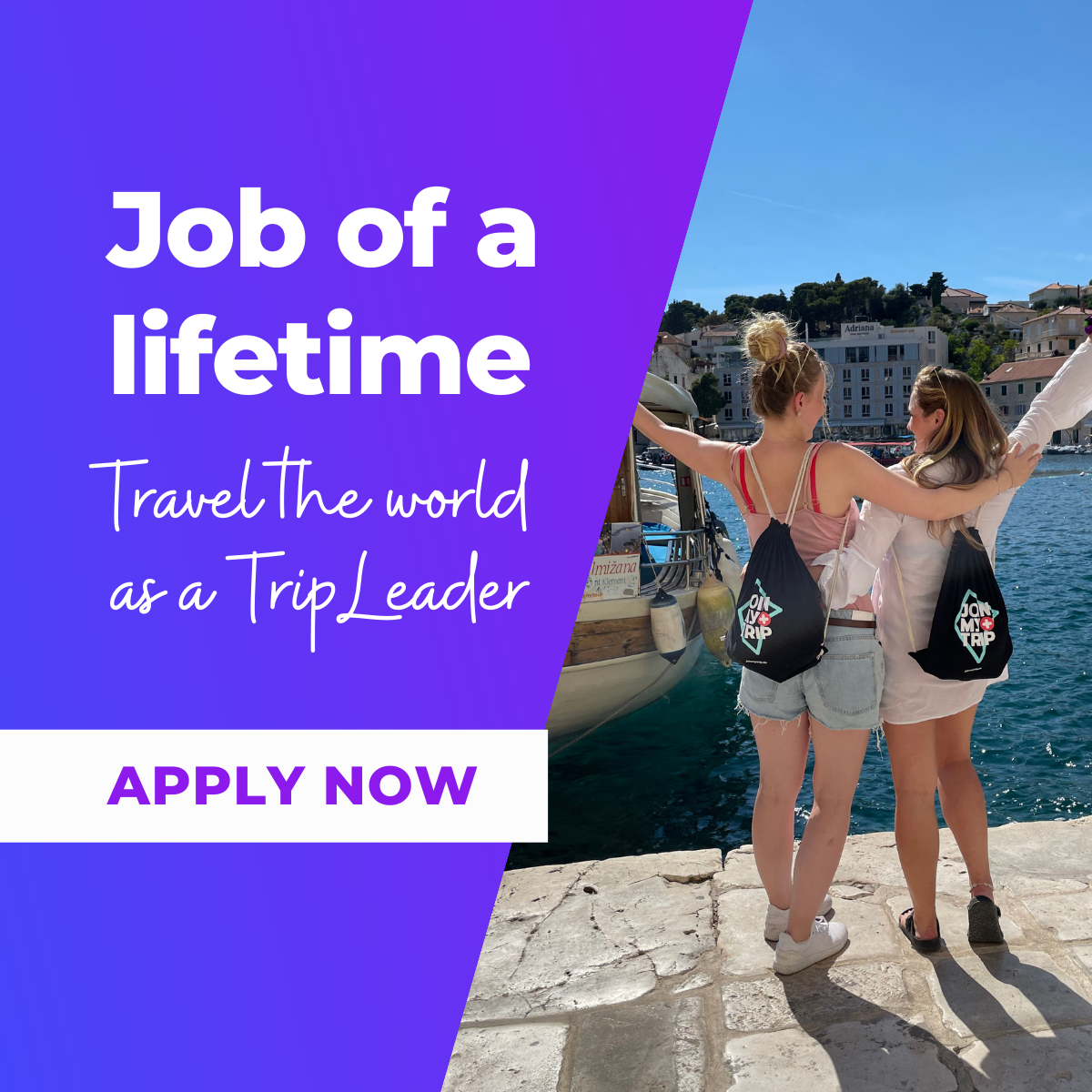 Apply for the Job of a Lifetime right now!