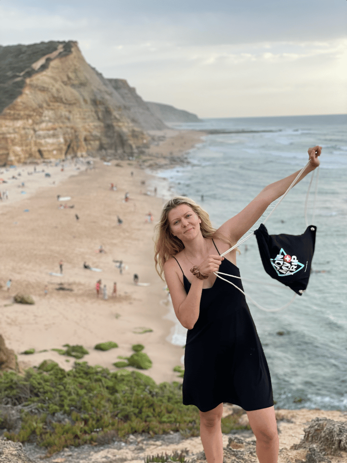 Praia do Sao Juliao (Ericeira, Portugal) TripLeader Lisa 