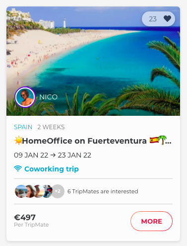 Join TripLeader Nico on his trip to Fuerteventura