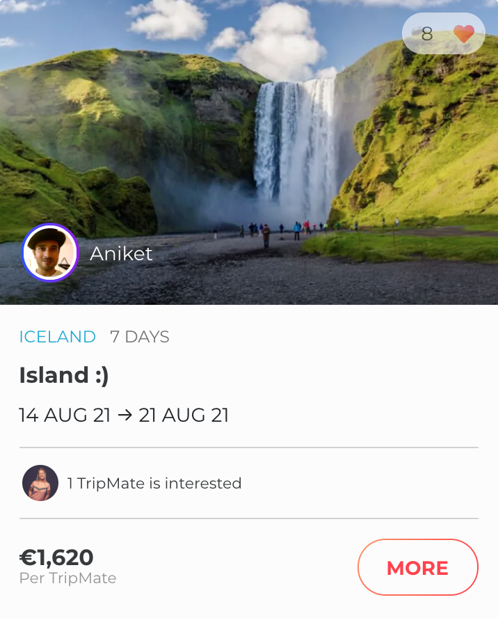 A trip to Iceland.