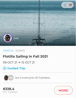 Flotilla sailing in Greece trip.