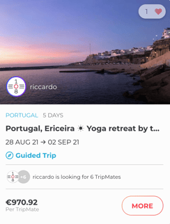 Yoga retreat in Portugal trip.