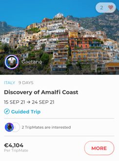 Discover the Amalfi Coast in Italy.