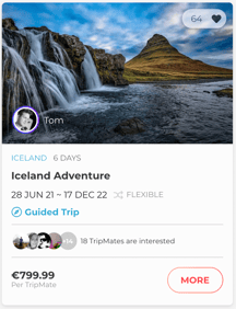 Accompany Tom to Iceland.