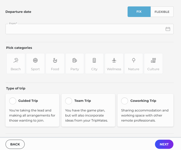 Trip Planning