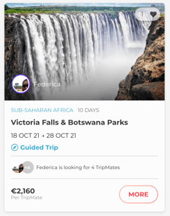 Join Federica's guided trip to Africa