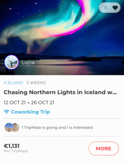 Join Lucia in her CoWorking Trip to Iceland.