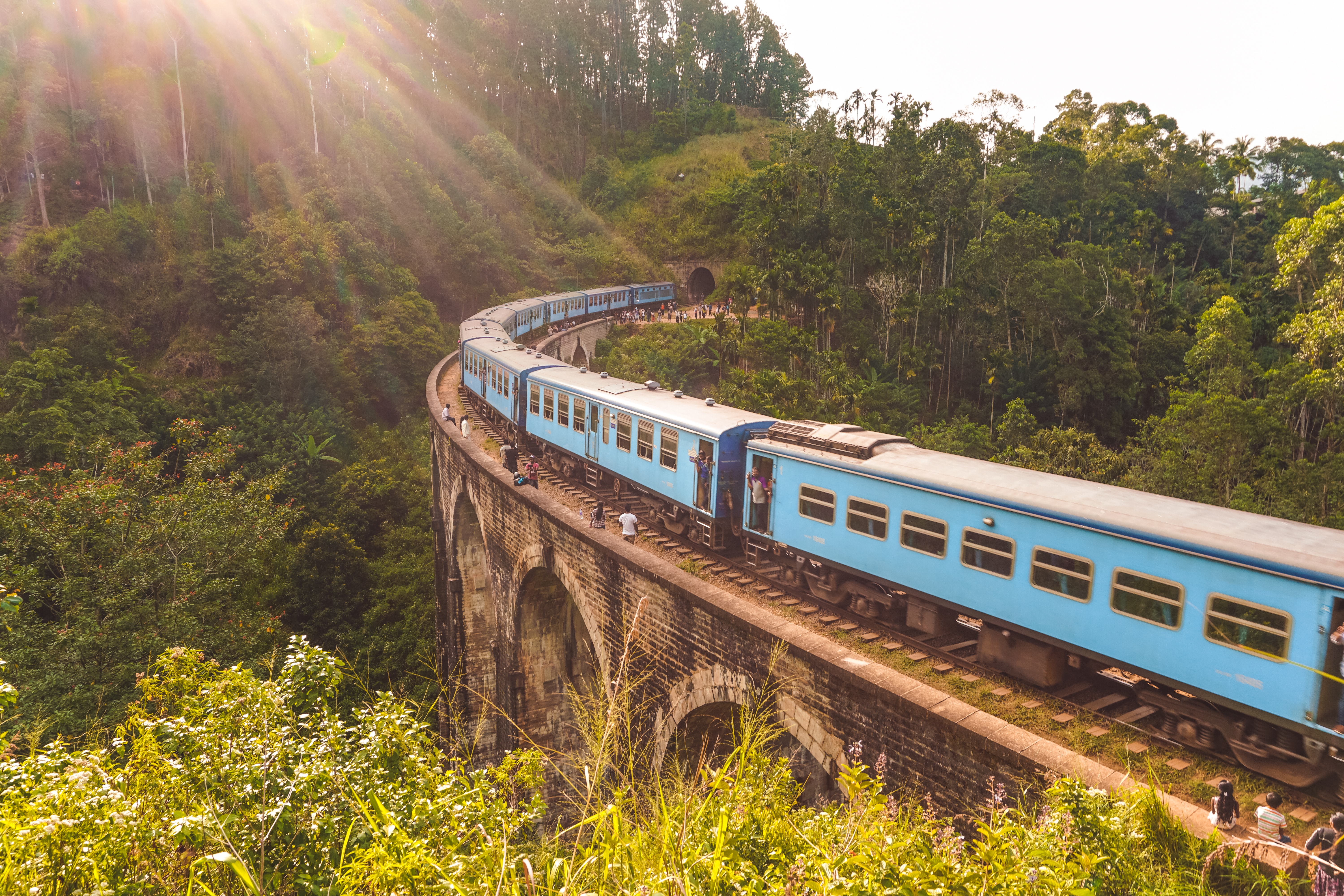 Nine Arches Bridge, Sri Lanka.