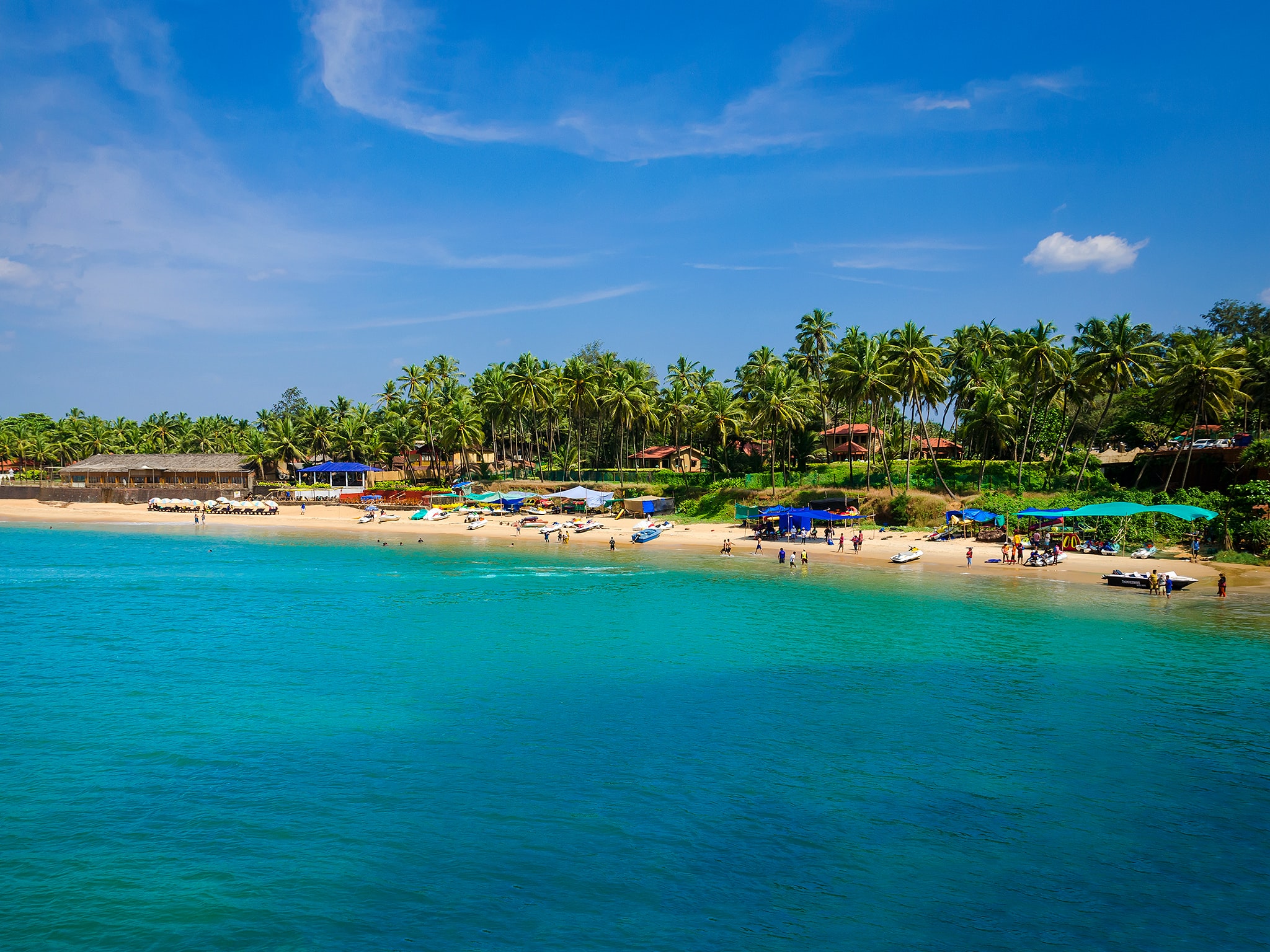 Goa, South India beaches.