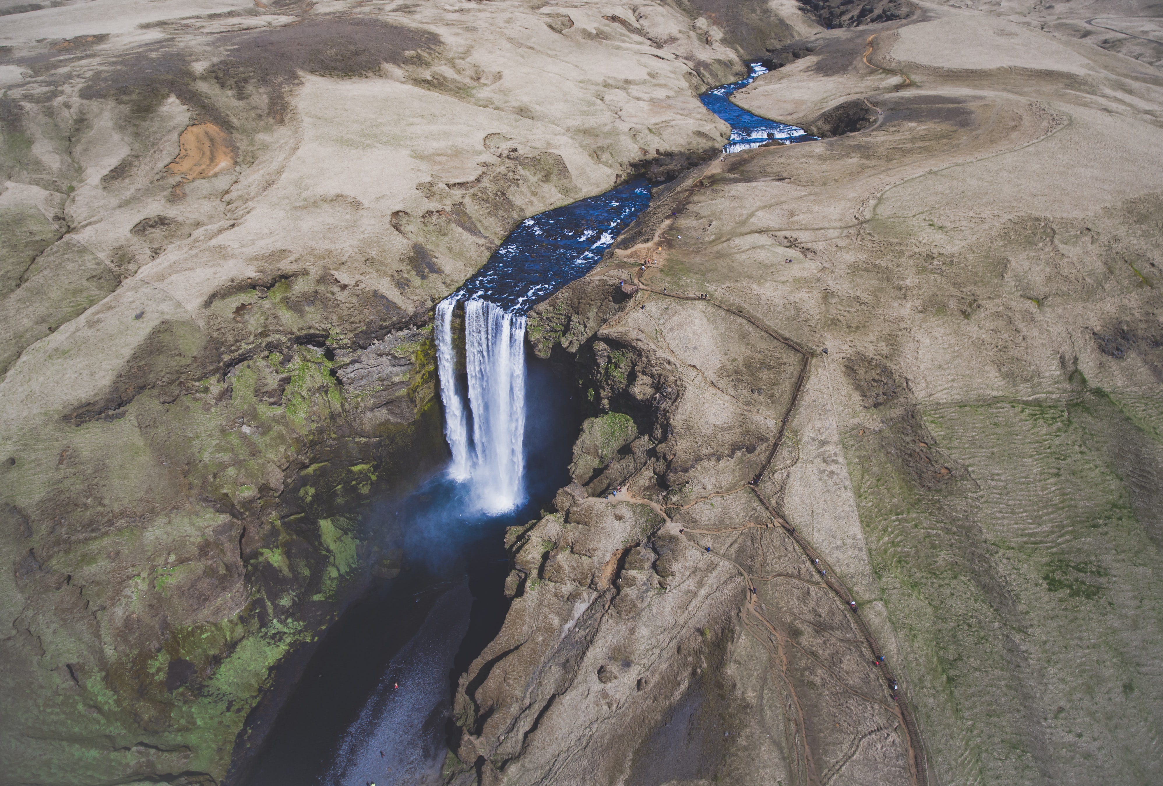 The most unusual group tours: Volcano hike in Iceland.