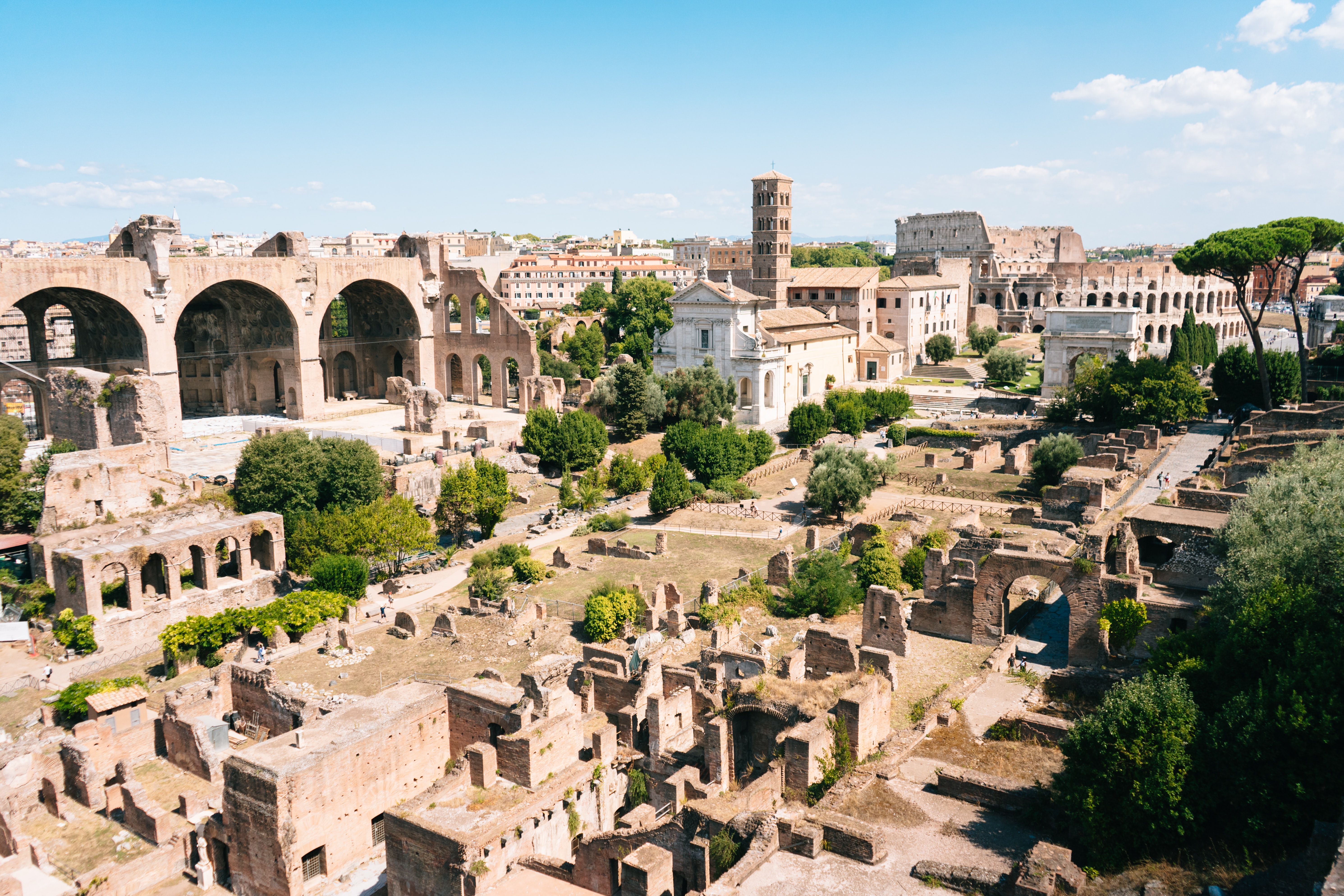 Roman Forum, Italy.