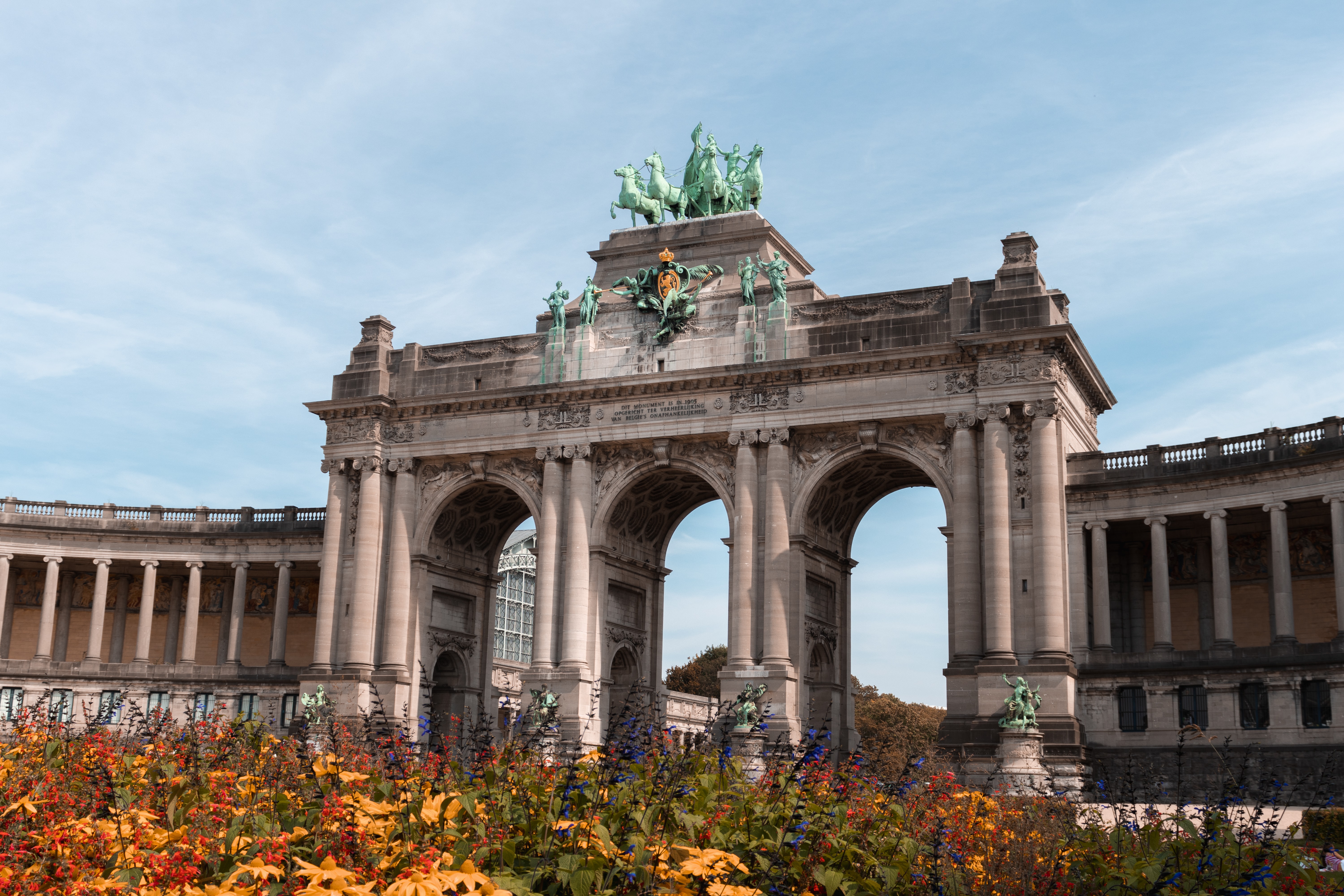 Parc du Cinquantenaire in Brussels.