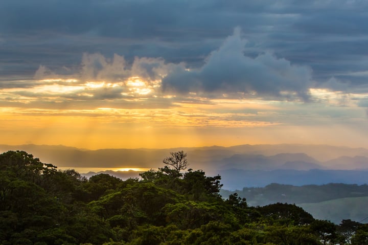 Monteverde  sunset