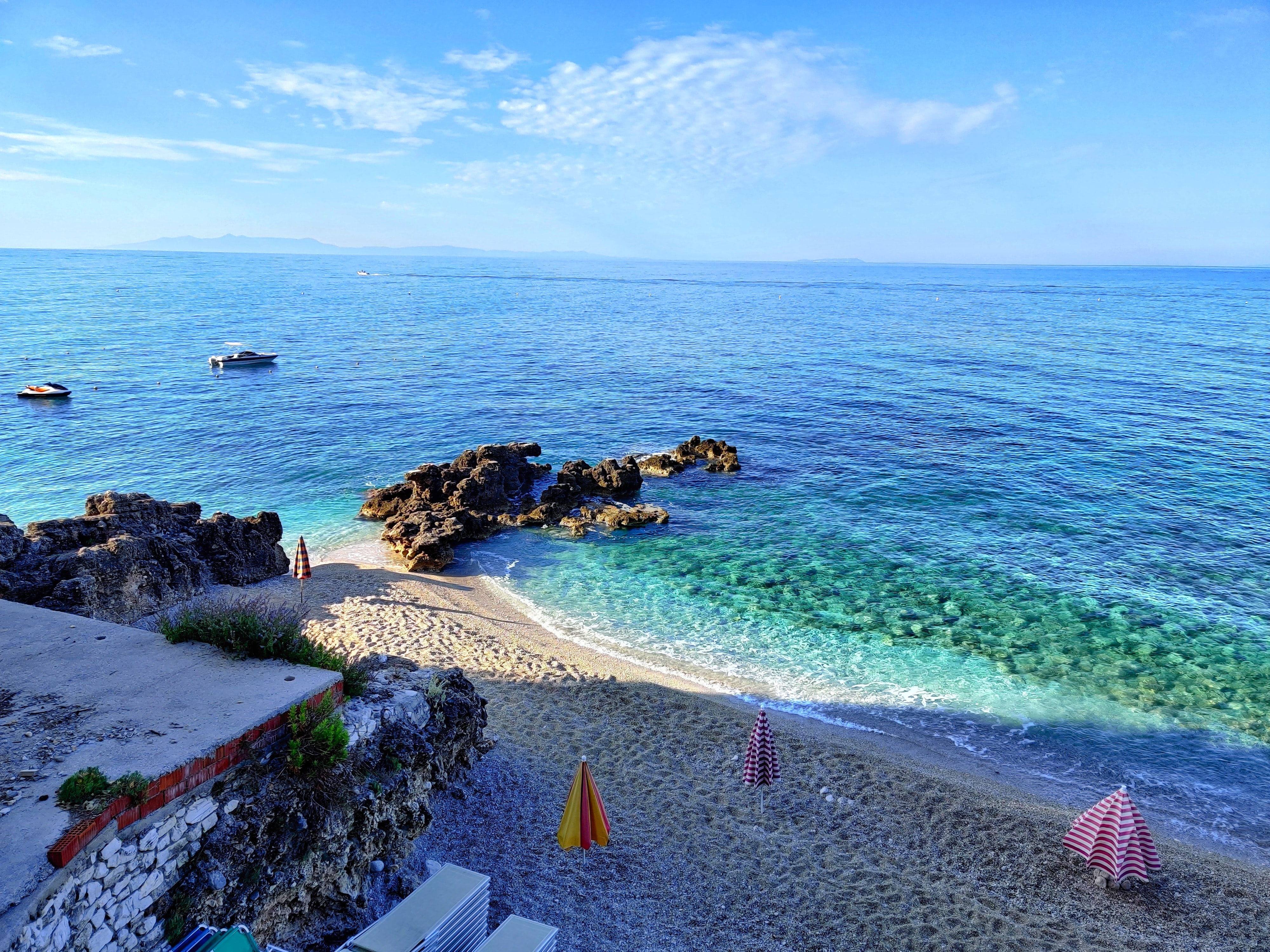 The beach in Albania