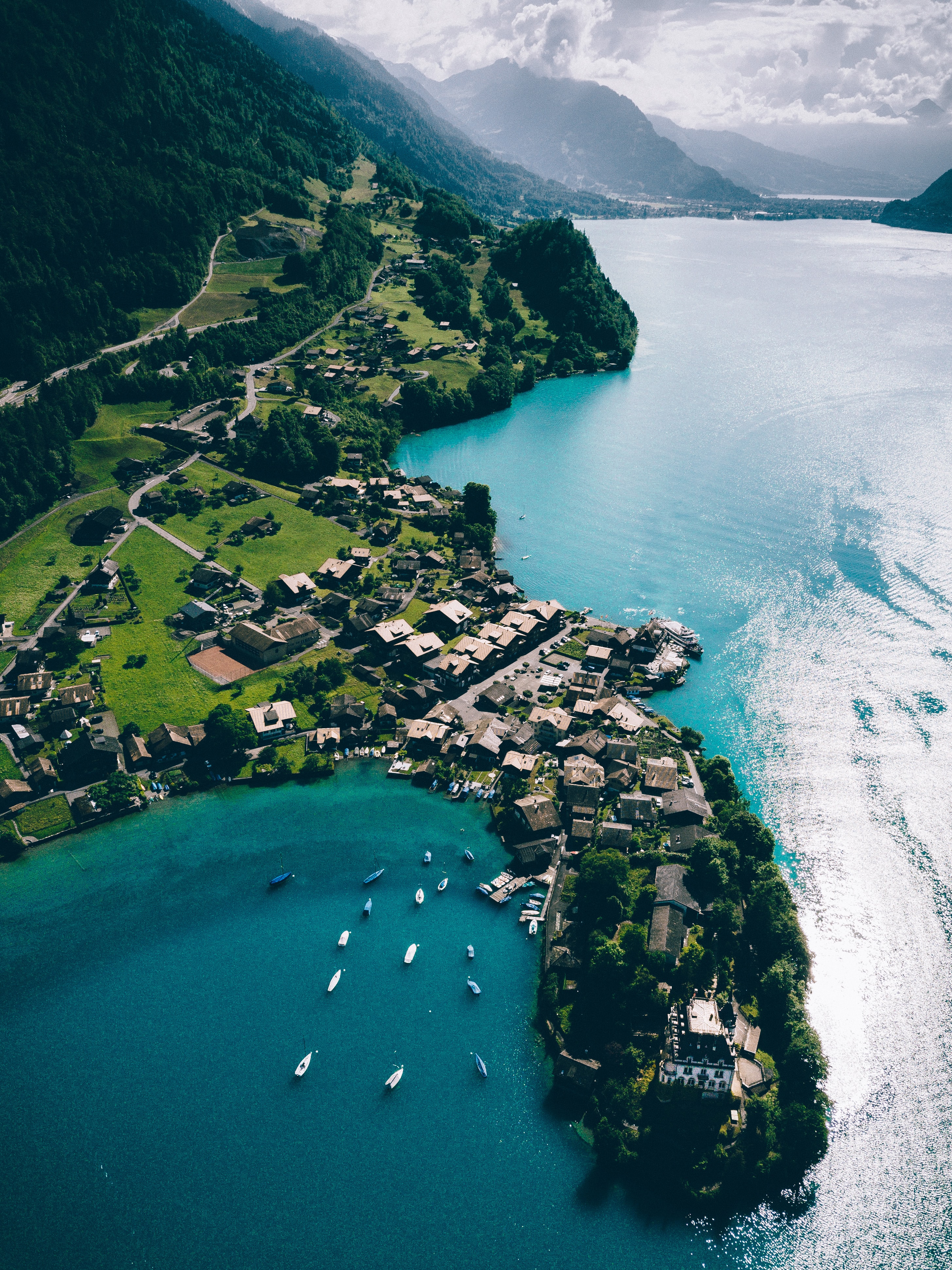 A view of Swiss nature.