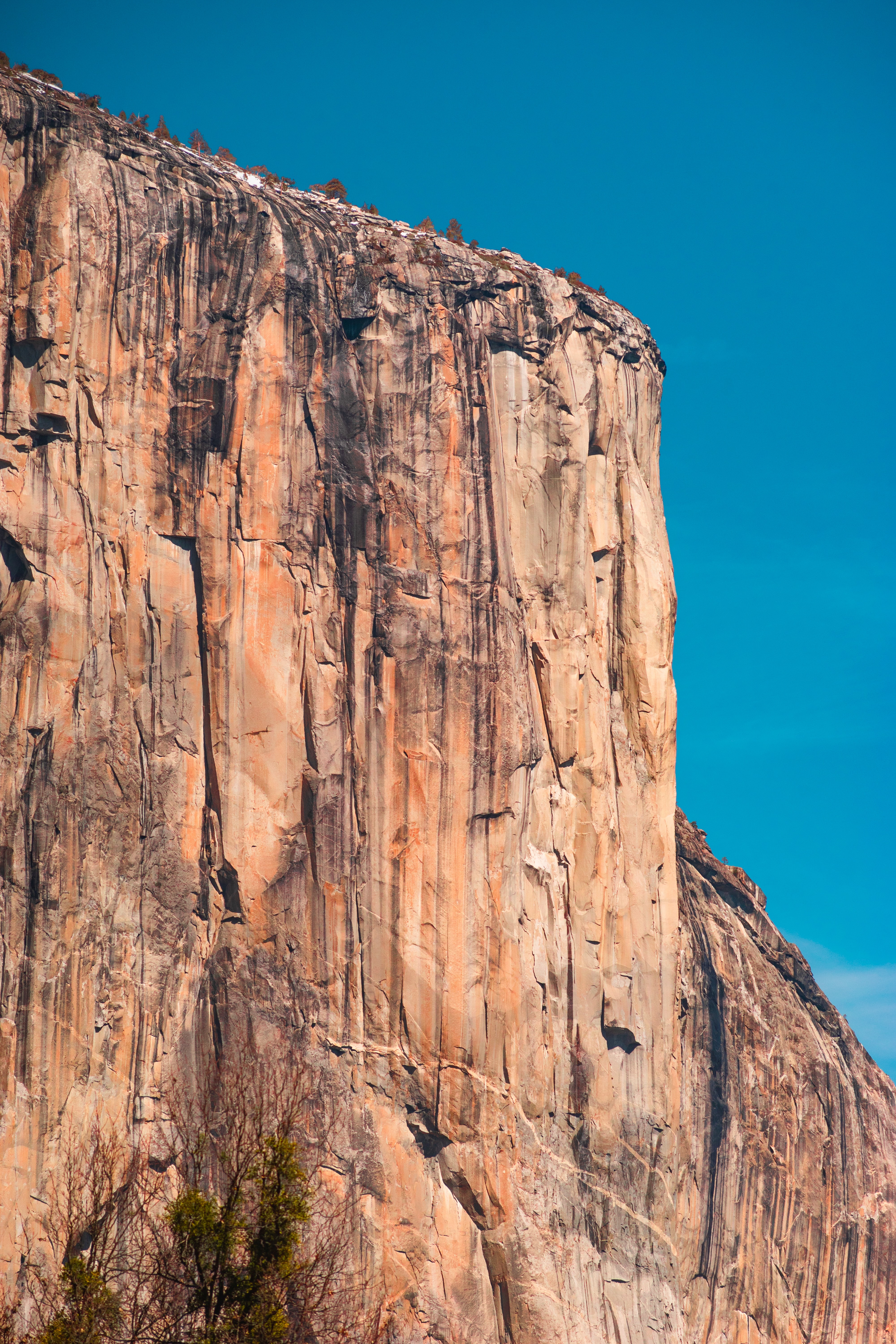 One of the greatest climbing challenges in the world - El Capitan in Yosemite National Park, USA.