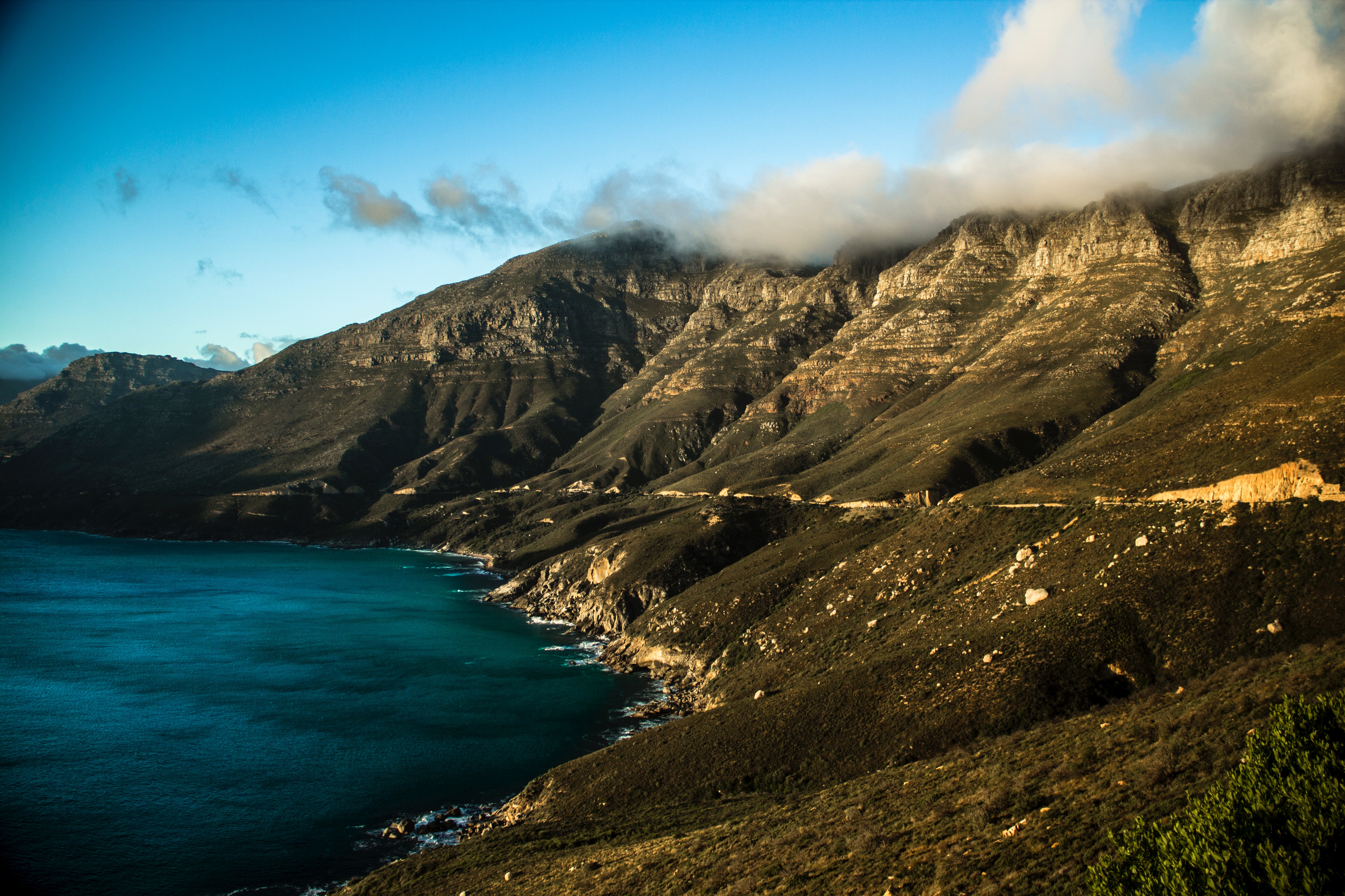 Chapman's peak drive in Cape Town.