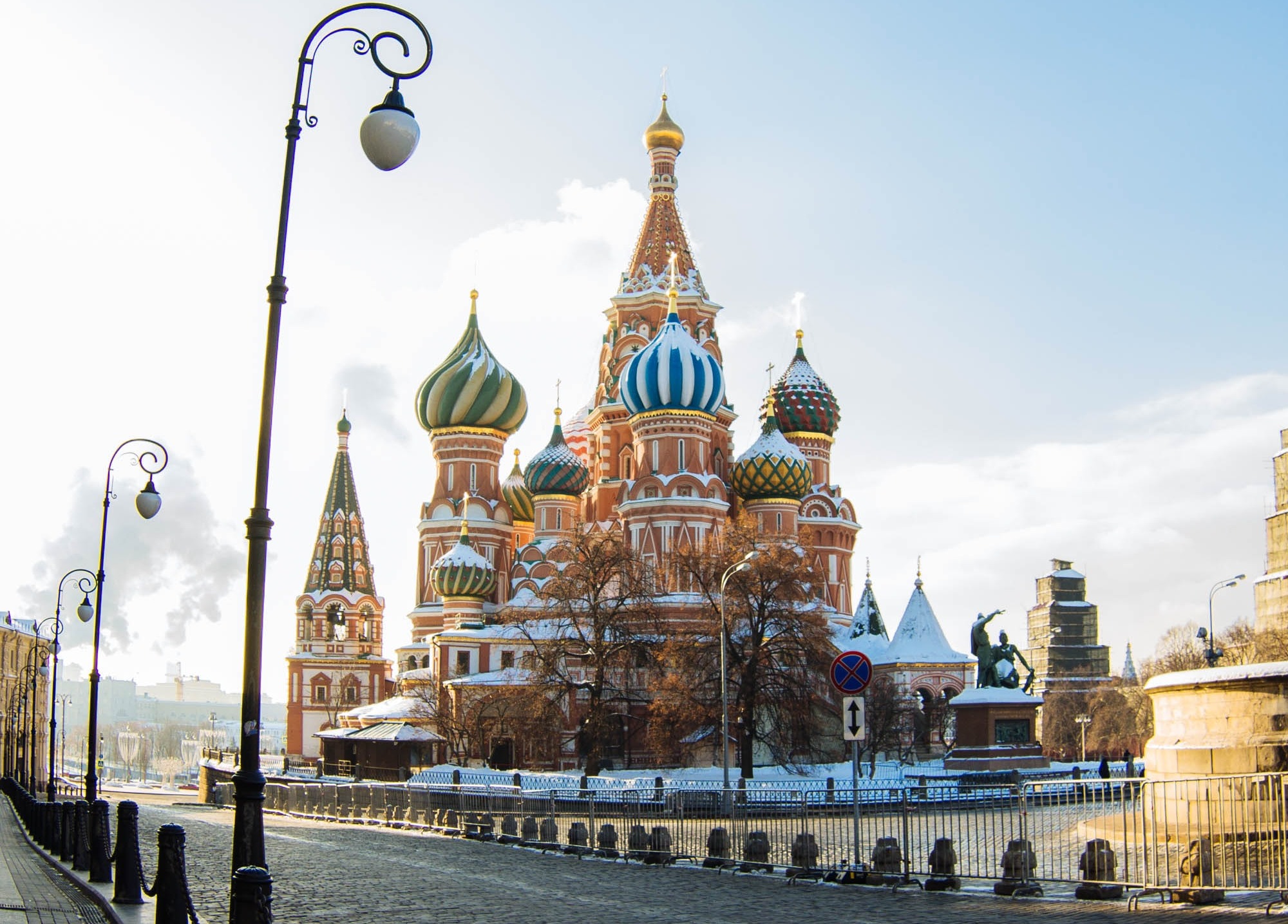 St. Basil's Cathedral, Russia.