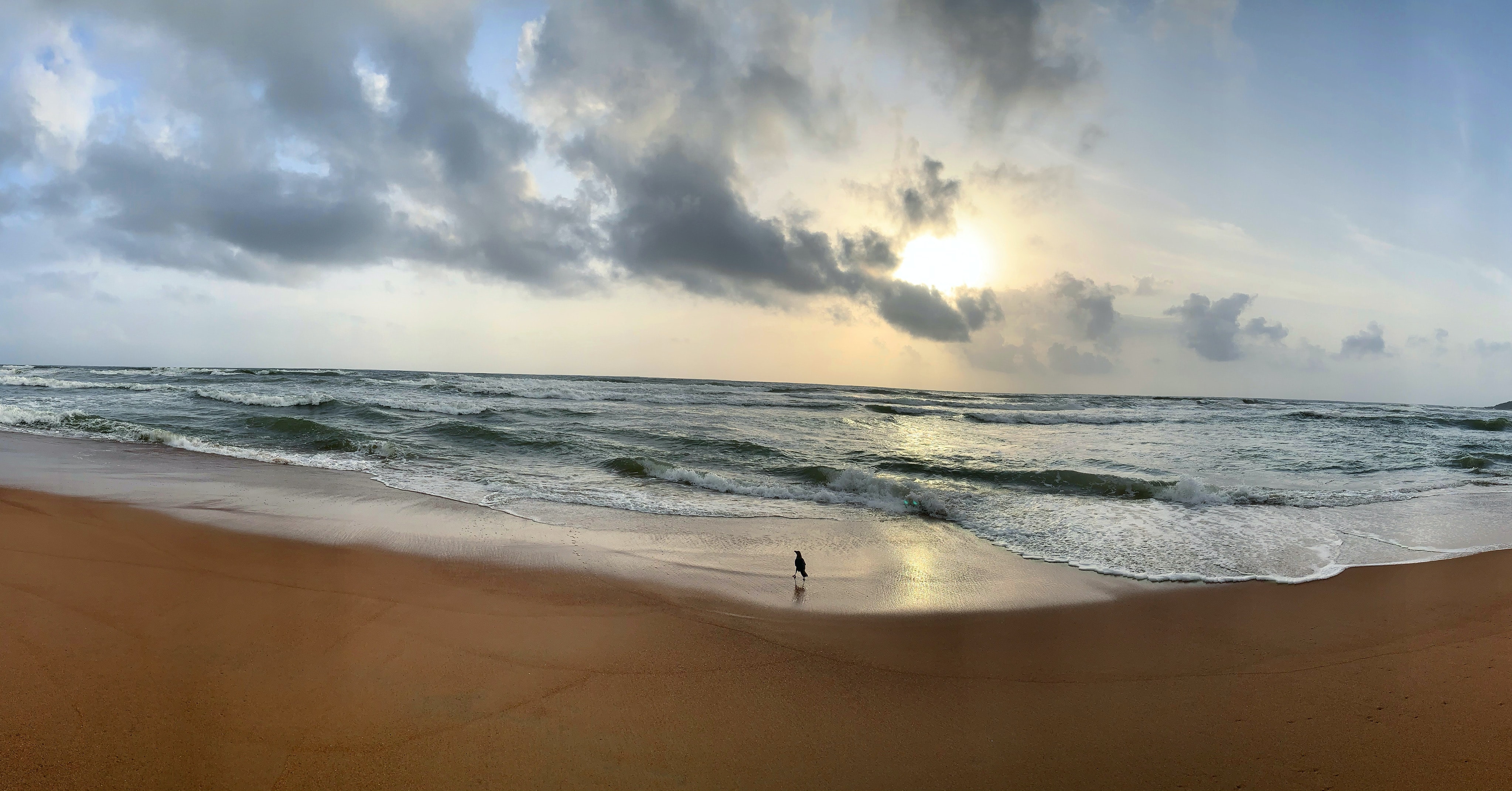 Baga beach in South India.