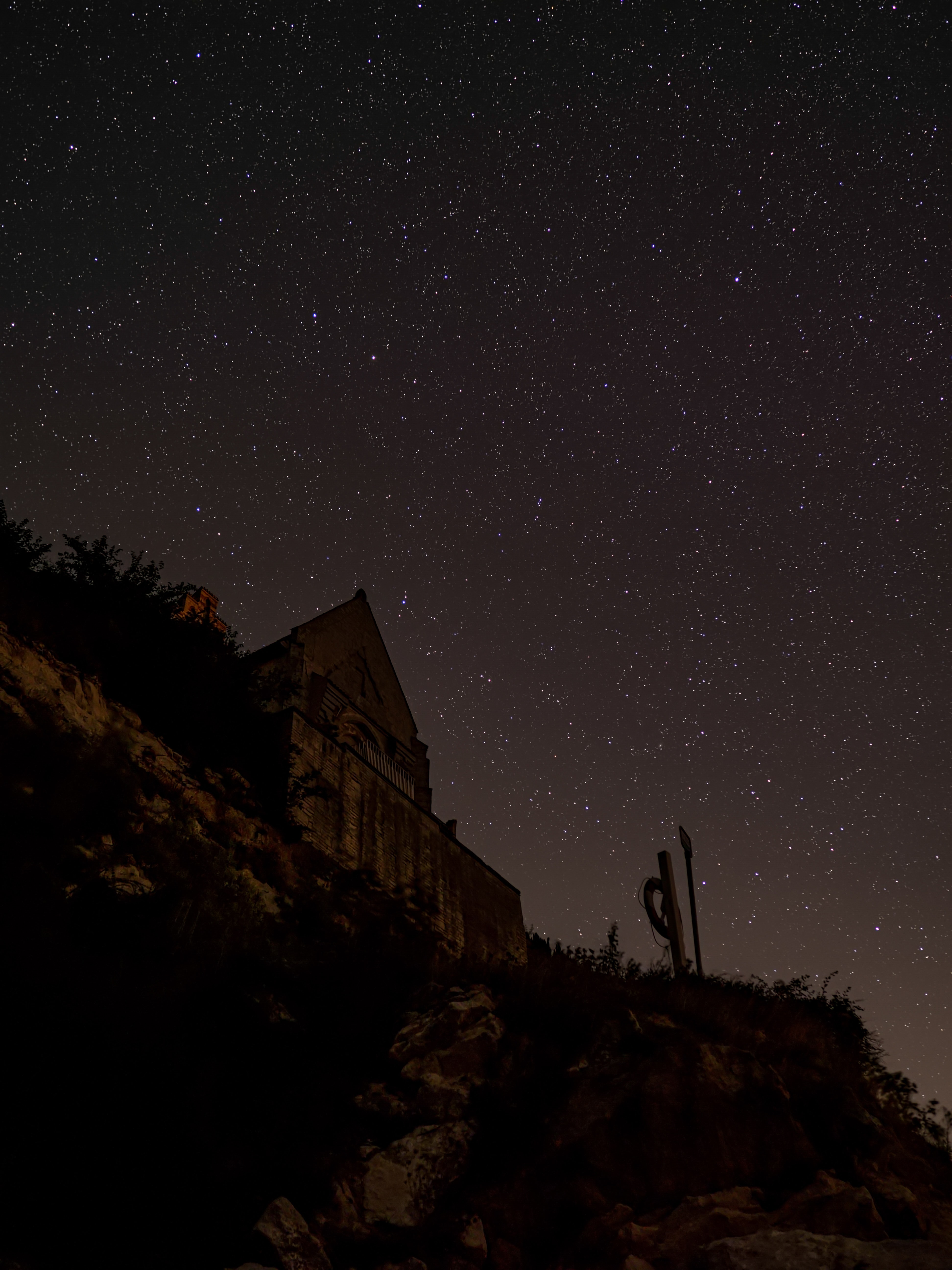 Stevns Klint in Denmark for stargazing.