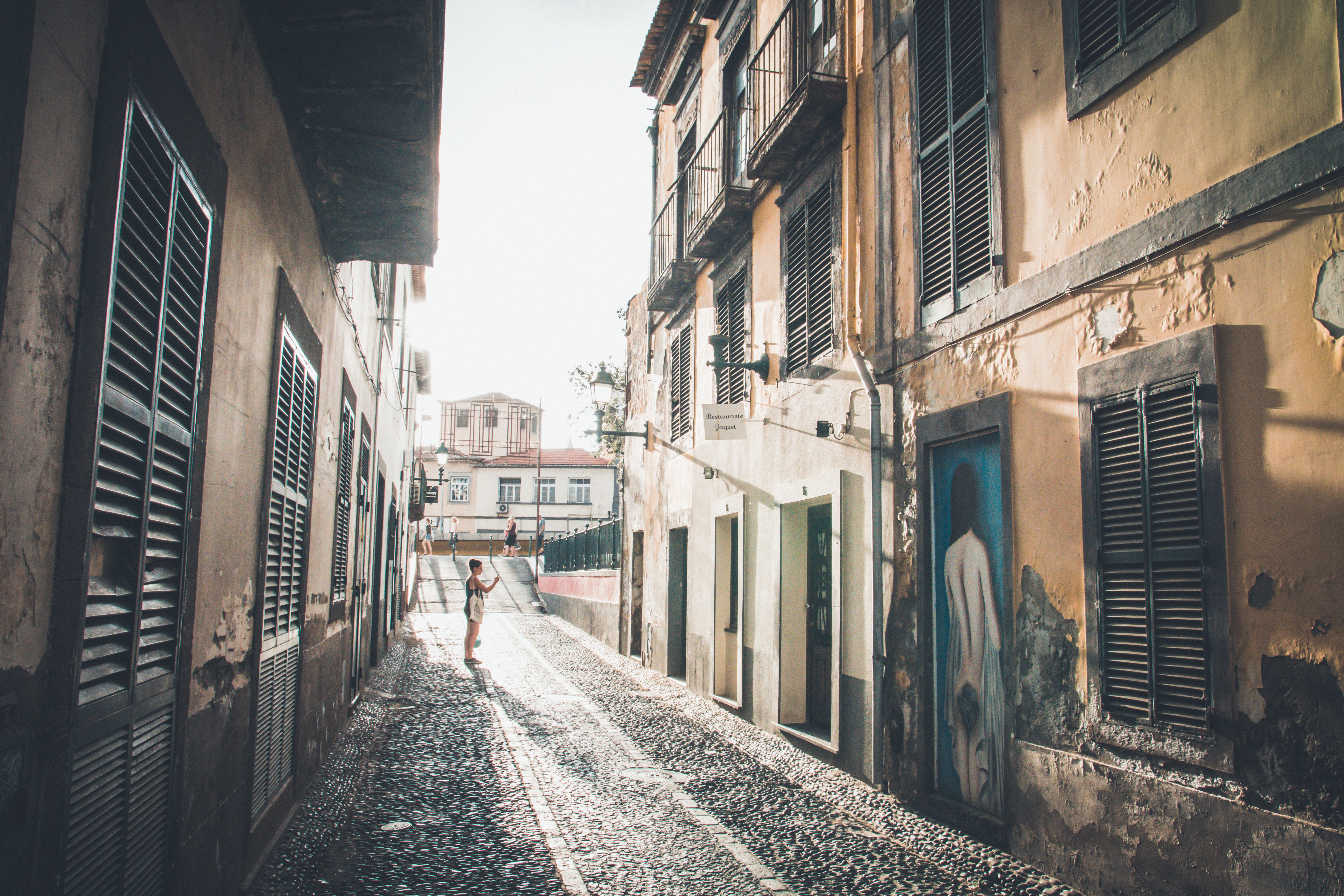 The alleys of Funchal.