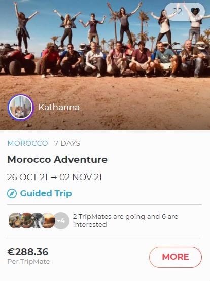 Book a trip to Morocco