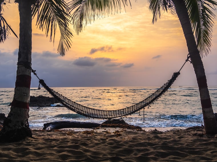 Relaxation by the beach