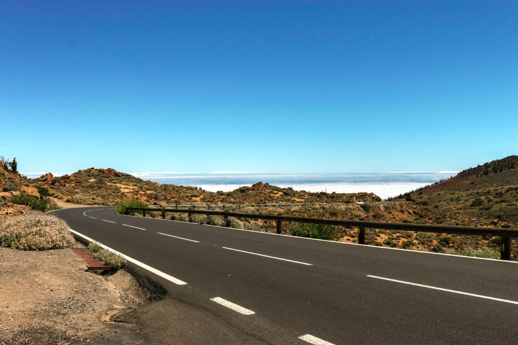 a road in Tenerife 