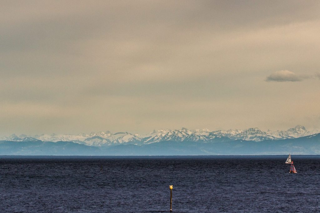 Panorama view of the Bodensee