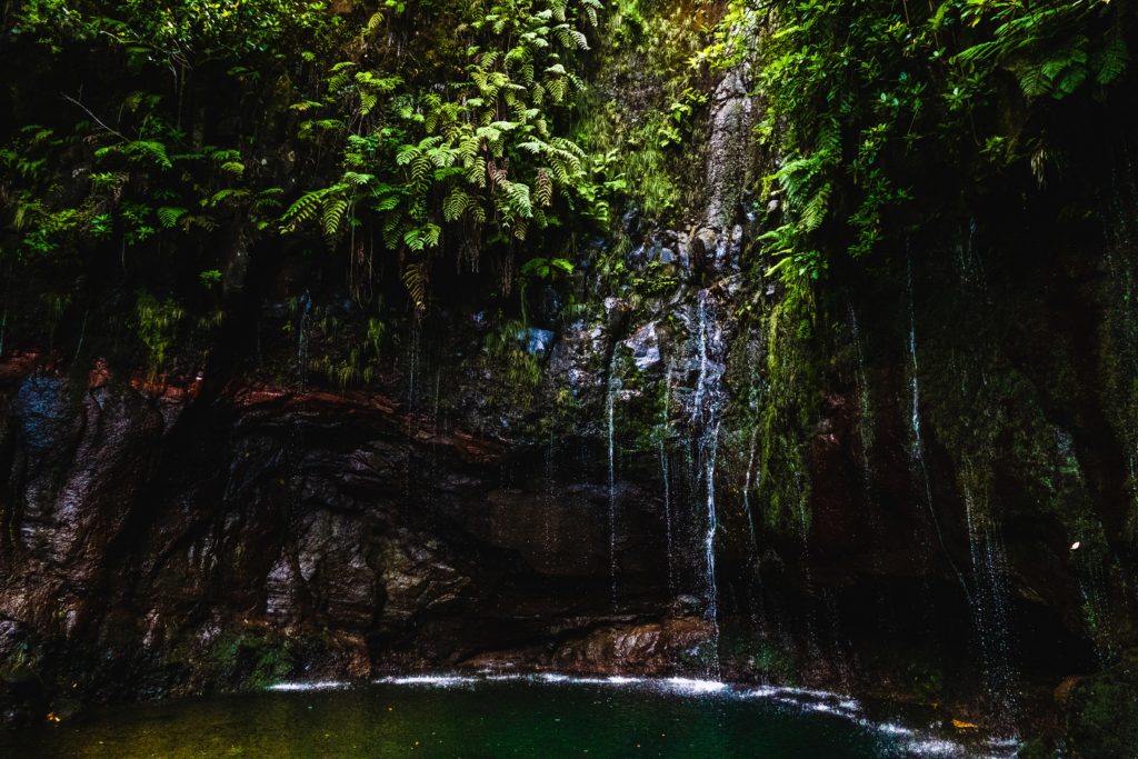 waterfall on Madeira