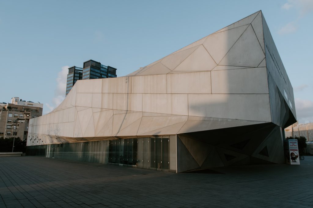 An art museum in Tel Aviv