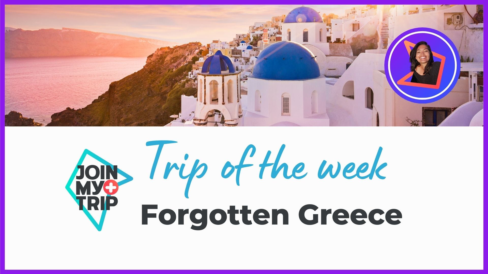 Forgotten Greece on the trip of the week youtube show. 