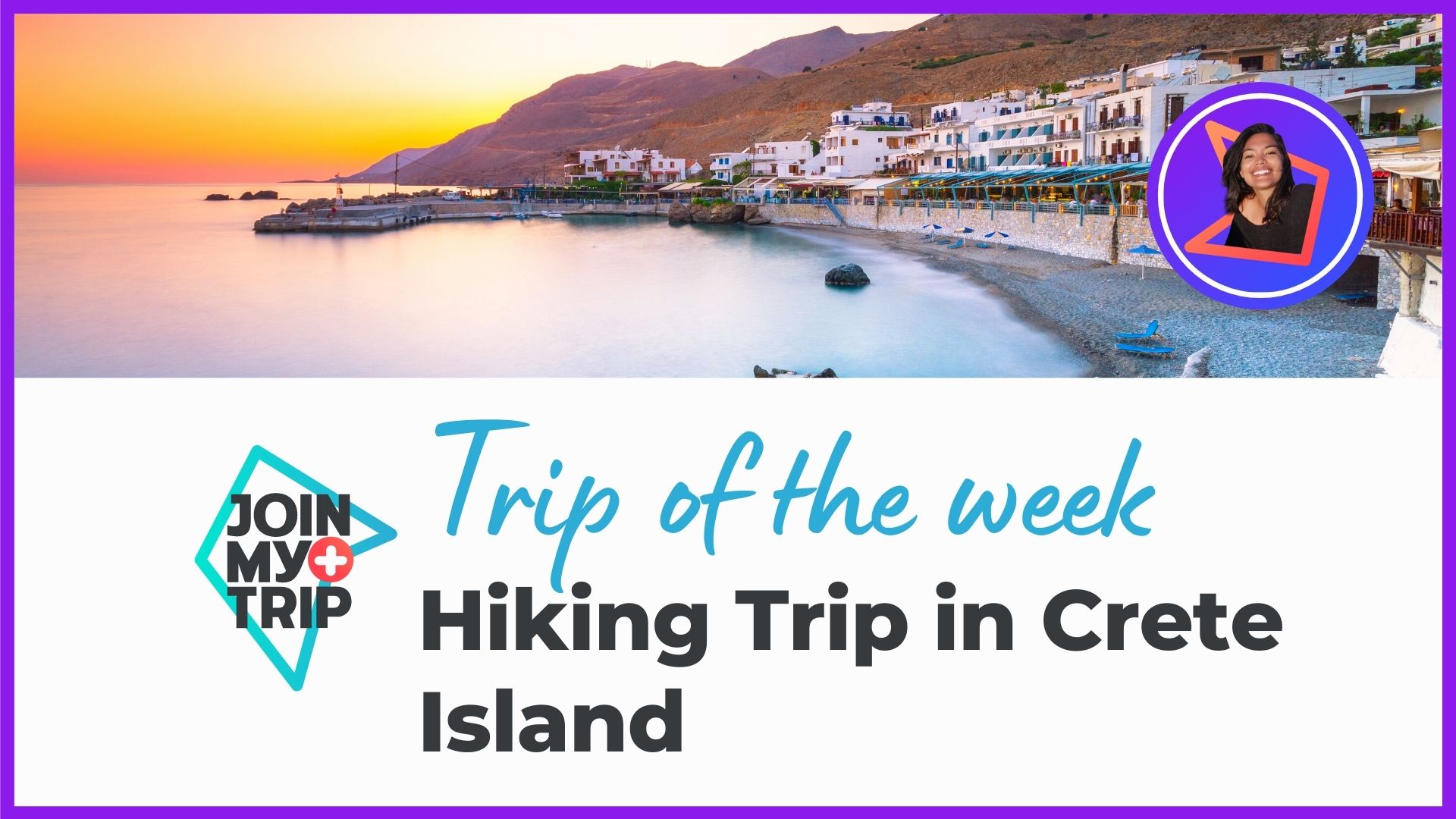 Hiking Trip in Crete island, Greece in Trip of the week.