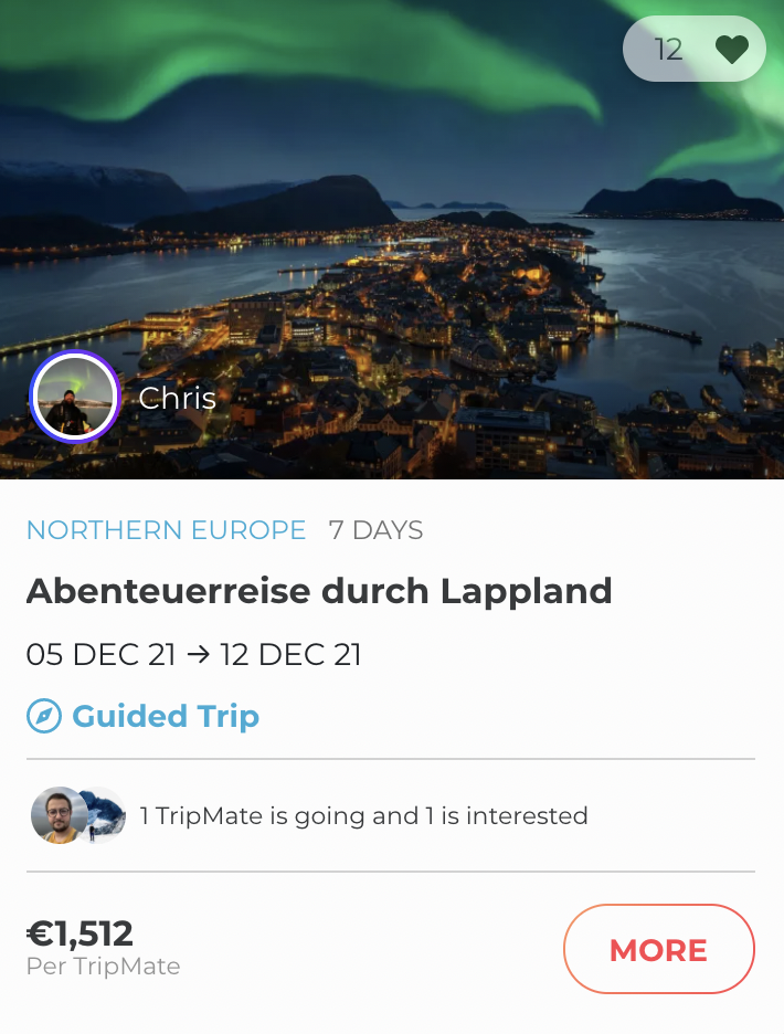 Adventure trip through Lapland