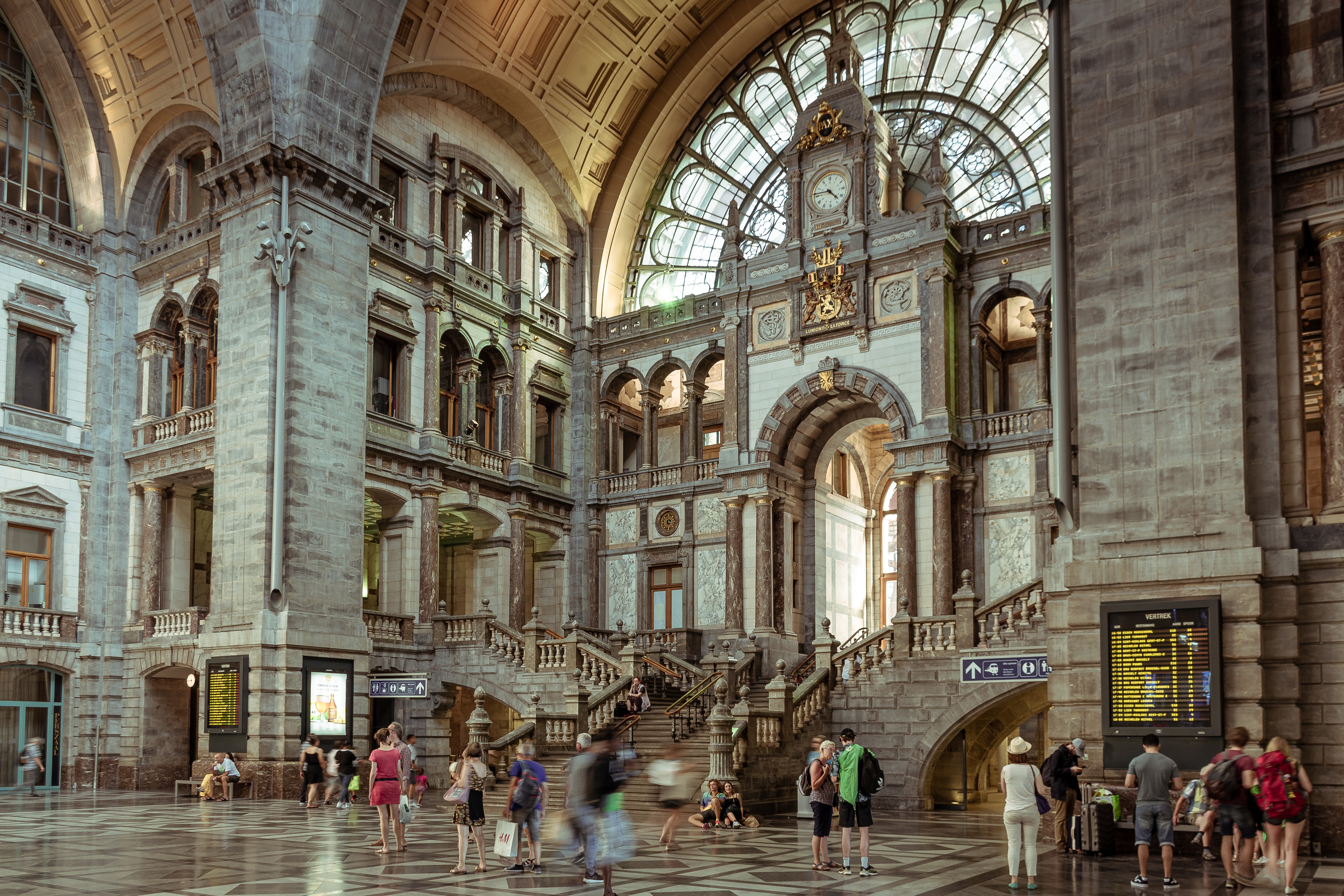 The Most Beautiful Train Stations in the World: Antwerp's magnificent station