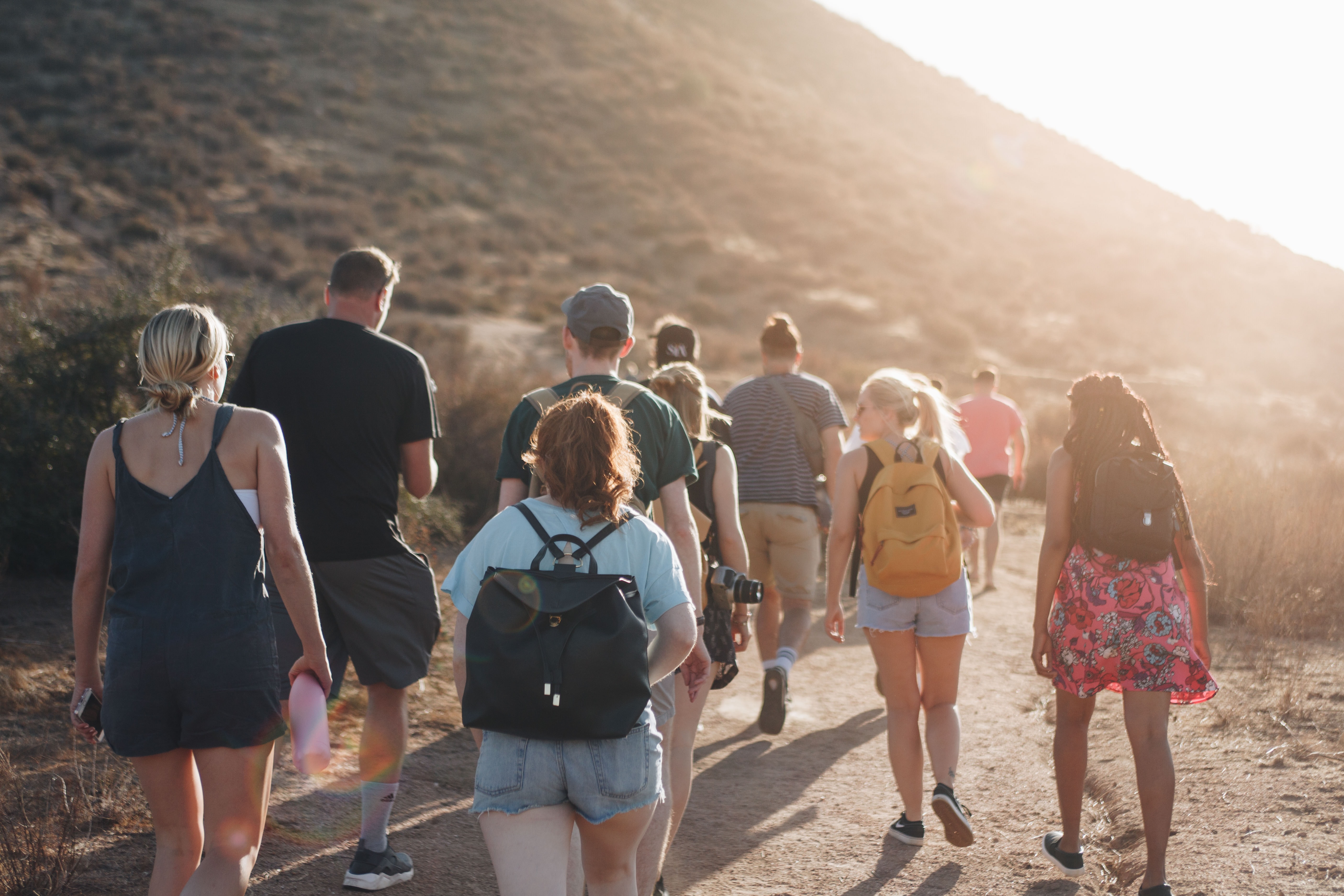 Travel the World with JoinMyTrip: People hiking in mountains 